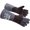 16 Inches, variant on RAPICCA Animal Handling Gloves Bite Proof Double Leather Reinforced Padding Dog,Cat Scratch,Bird Handling Falconry Gloves Grabbing Reptile Squirrel Snake Bite 16in Grey-Black