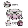 thumbnail image 4 of PETMAKER 15.50"H Portable Pop Up Pet Play Pen, Pink, 4 of 6
