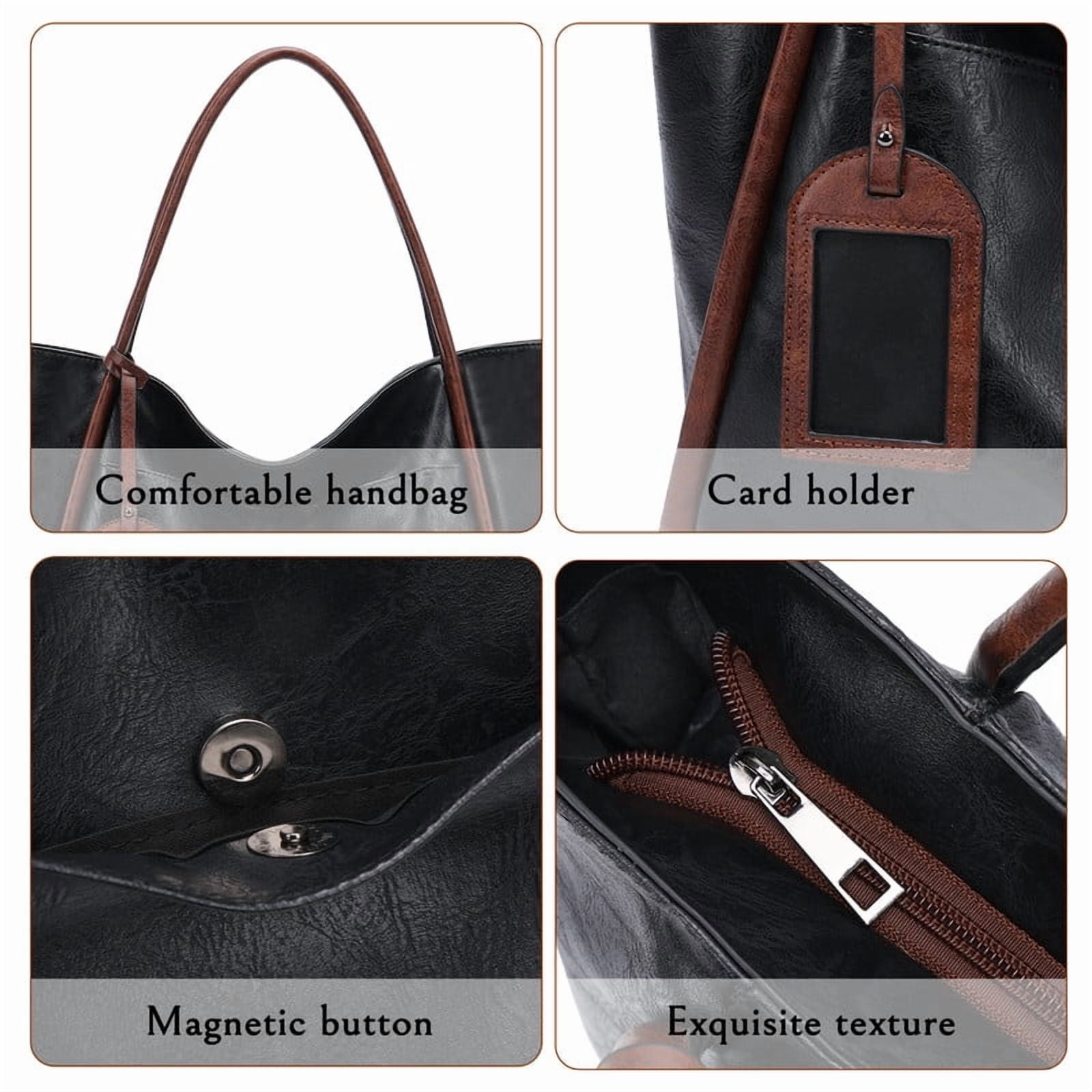GAEKEAO Tote Bag for Women Large Capacity Ladies Top Handle Handbags Travel Purses