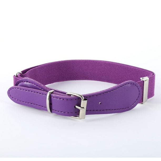 Esho Toddler Boy Girl Casual Adjustable PU Leather Belt Infant