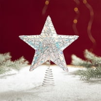 Christmas Tree Topper Star Christmas Home Decor Xmas Topper Treetop Christmas Light For Holiday Tree Decor Christmas Tree Top Christmas Tree Topper For Christmas Decoration Ornaments