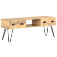 thumbnail image 1 of vidaXL TV Cabinet 120x35x45 cm Solid Mango Wood, 1 of 5