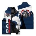 thumbnail image 5 of Chaleco sin mangas con estampado 3D DAF para hombre, para otoño e invierno, cálido, para deportes al aire libre, compras, chaqueta con cuello alto y cremallera a la moda, 5 of 5