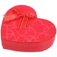 thumbnail image 1 of BRIGHTFUFU Caja de bombones con forma de corazón, color rojo, para San Valentín, embalaje de bombones, caja de dulces vacía, regalo de fiesta, 1 of 7
