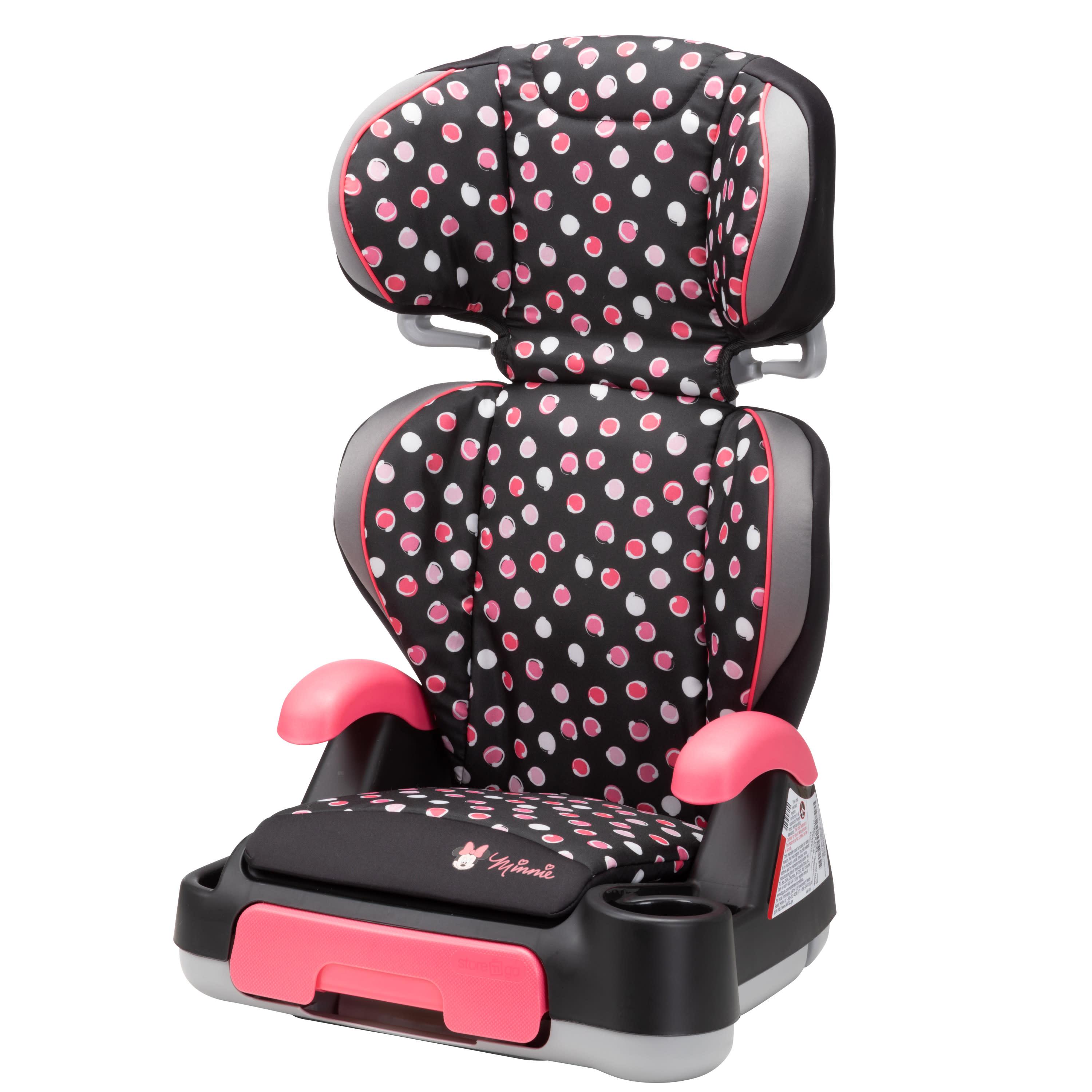 Disney Baby Store 'n Go Sport Booster Car Seat, Minnie Mash Up - image 18 of 21
