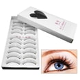 thumbnail image 2 of Pestañas postizas 10 pares de pestañas de moda Natural maquillaje de ojos Pestañas postizas largas escasas（Buy 2 save 10%）, 2 of 6