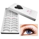 thumbnail image 2 of 10 pares de pestañas postizas largas, maquillaje de ojos, moda Natural, escasas, 2 of 6