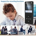 thumbnail image 3 of MP3 Player, Music Player with 32GB Micro SD Card, Earphone,Build-in Speaker/Photo/Video Play/FM Radio/Voice Recorder/E-Book Reader, Supports up to 128GB for Kids,Running,Walking, 3 of 10