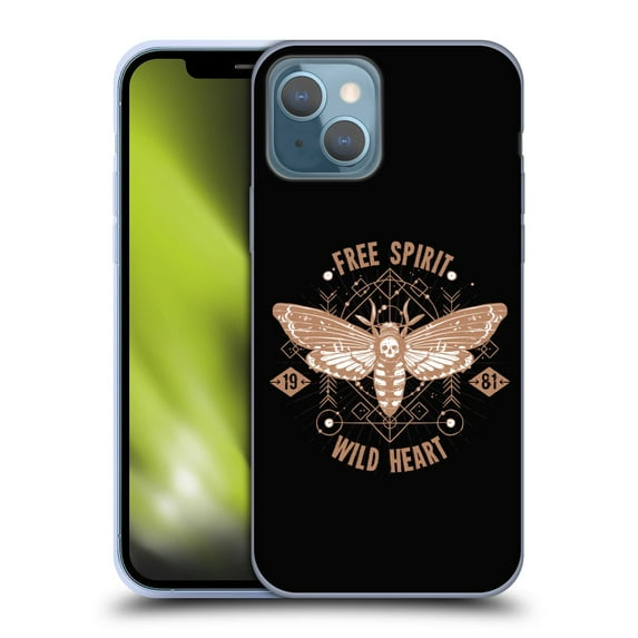 Head Case Designs Officially Licensed Haroulita Magick - Tarot - Mystical Free Spirit Soft Gel Case Compatible with Apple iPhone 13
