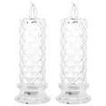 thumbnail image 1 of 2pcs Candle Light Electric Candles Decorative Candle Lights for Room Party Wedding Festival, 1 of 8