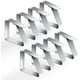 thumbnail image 1 of Clip de Mantel de Acero Inoxidable, Clip de Mantel para Exteriores, Abrazaderas para Asegurar Manteles, Clip de Mantel Ajustable, para Exteriores, Jardín, Boda, Fiesta y Picnic, 8 Piezas, 1 of 4