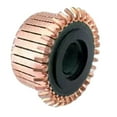 thumbnail image 4 of 1PCS 35 x 12 x 20.5（21）mm 32P Teeth Copper Hook Type Electrical Motor Commutator, 4 of 7
