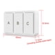 thumbnail image 2 of Interruptor de botón de 3 entradas, interruptor de pared de 3 vías, interruptor de luces de pared, controlador de botón, interruptor inalámbrico para, 2 of 9