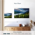thumbnail image 4 of Elephant Stock Columbia River Gorge View Wall Art - Horizontal Canvas Wall Art - Living Room Wall Decor - Nature Canvas - Green And Blue Decor - 12" x 8", 4 of 8