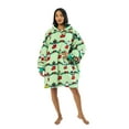 thumbnail image 4 of Hello Kitty & Friends Christmas Character Stockings Green Hoodie Wearable BlanketOSFA, 4 of 7
