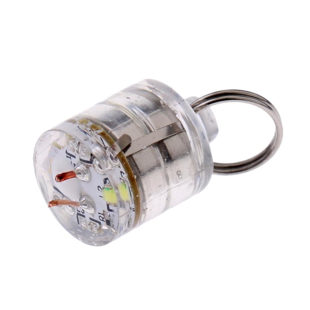 Luz de Pesca LED Subacuática Cola Accesorios de lámpara de Pesca de Caída Profunda agua de salada Perfecto Blanco