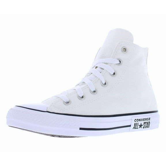 Converse Chuck Taylor All Star High GS Girls Shoes Size 7, Color: Vintage White/White/Black