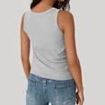 thumbnail image 4 of Helii Women Tank Top, Sleeveless Ribbed Top, Summer Slim Casual Tee, Workout Active Wear, 4 of 8
