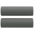 thumbnail image 4 of vidaXL 2 Piece Sofa Set with Pillows Dark Grey Fabric, 4 of 5