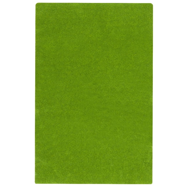 1Set Synthetic Grass Mat for Model Decoration and Landscape Design in Yellow Green Color