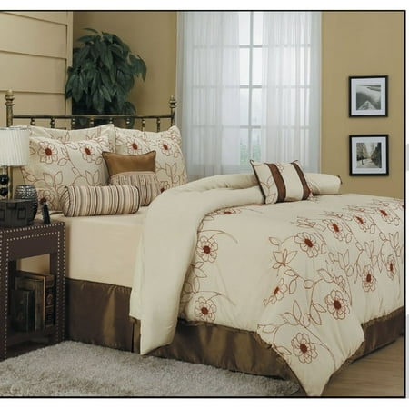 Margaret 7 Piece Bedding Comforter Set Walmart Com
