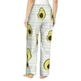 thumbnail image 3 of Sigee Avocado of a Hear Print Women's Soft Pajama Pants - Breathable and Comfortable Lounge Sleep Bottoms with Elastic Waistband and Pockets-XX-Large, 3 of 9