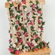 thumbnail image 5 of Guirnalda de rosas artificiales | Guirnalda de flores artificiales para decoración del hogar, fondo de boda y centro de mesa de Acción de Gracias | Ratán floral de plástico de 244 cm de largo, 5 of 6