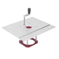 thumbnail image 3 of Base elevadora para mesa de fresadora de 0 a 54 mm con asa, tablero abatible de aleación de aluminio para carpintería, para máquina de corte de 64 a 65 mm, 3 of 14