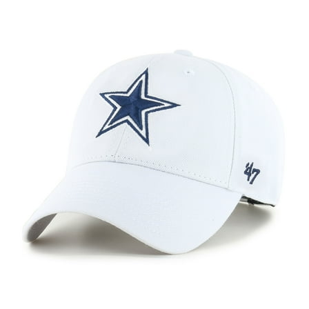 Men's '47 White Dallas Cowboys MVP Adjustable Hat