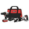 Porter-Cable PCCK603L2 20V MAX Cordless Lithium-Ion Drill Driver and Reciprocating Saw Combo Kit