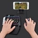 thumbnail image 5 of K109 juego de una mano teclado mecánico pistola Dios trono teclado de mano izquierda juego para teléfono móvil, 5 of 6