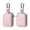Pink, variant on Earbud Case Headphone Storage Case Compatible with Airpods 1/2/3/Pro Wireless Earphones Carrying Pouch Small PU Leather Bag Shockproof Earpods Cover Universal Bag Travel Protection Pouche
