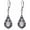 D-Spodumene Kunzite, variant on Antique Inspired Vintage Victorian Natural Crystal Dangle Drop Earrings for Women - Natural Oval Crystal Healing Stone Leverback Earrings - Jewelry Gift for Her