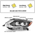thumbnail image 2 of For 2017-2020 Nissan Rogue SL SL Hybrid LED Headlights Assembly Lamps Left+Right, 2 of 7