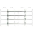 thumbnail image 2 of vidaXL Adjustable Security Grilles for Windows 2 pcs 39.4"-59.1", 2 of 5
