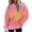 Hot Pink, variant on Women's 2025 Fall Trendy Gradient Color Drawstring Hoodies, Soft Breathable Oversized Y2K Pullover Sweatshirts with Casual Loose Fit for Layering, Cooler Weather and Daily Casual Wear Green L