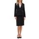 thumbnail image 1 of Conjunto de falda de 2 piezas INSPIRE CHIC para mujer 2025 Blazers de trabajo y faldas lápiz 2XL Negro, 1 of 5