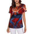 thumbnail image 1 of Spider-Man T-Shirt à Manches Courtes Col Rond pour Femmes, 1 of 7