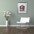thumbnail image 3 of Trademark Fine Art 'Dog Is Love' Canvas Art by Dean Russo, White Matte, Silver Frame, 3 of 4