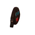 thumbnail image 5 of Monedero en forma de PALETA PAYASO, Diseño del Dulce Típico Mexicano, Redondo, Color Negro, con de Carita Feliz, Decorado con Brillos Turquesa y Rojo, Moda Kawaii, Novedoso y Encantador., 5 of 5