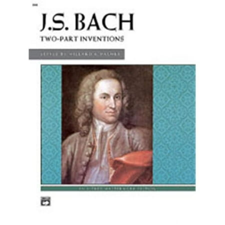Alfred 00-604 Two-Part Inventions - Music Book