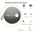 thumbnail image 3 of VONKY Lecteur Cd Portable avec Répétition pour Lecture de Musique Sans Fil Cd Disque Gris, 3 of 6