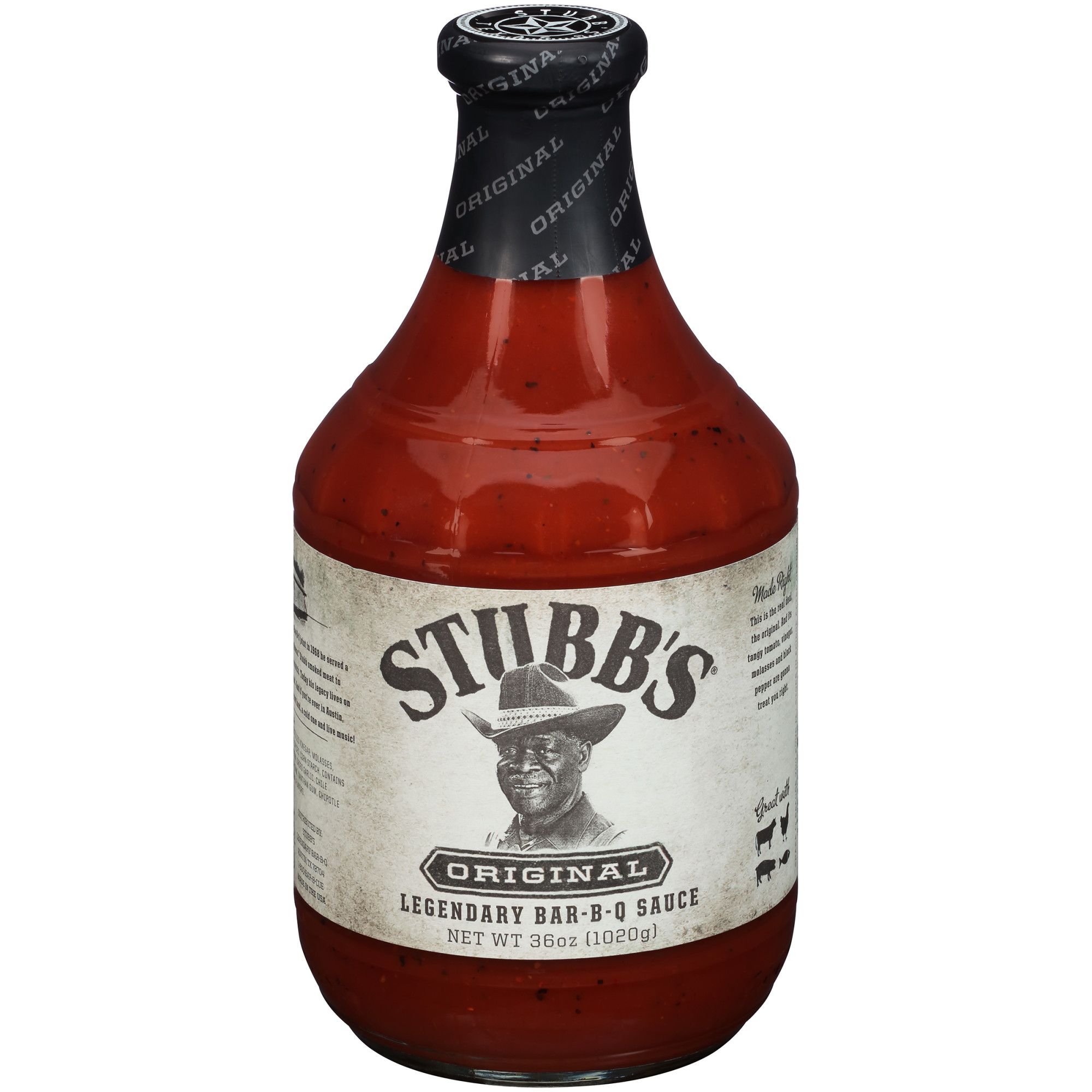 Stubb&amp;#39;s Original BBQ Sauce, 36 oz - Walmart.com - Walmart.com