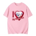 thumbnail image 2 of Camiseta de Gojo Satoru para hombre y mujer, camisa con estampado de I Love My Boyfriend, ropa de calle de verano, 2 of 5