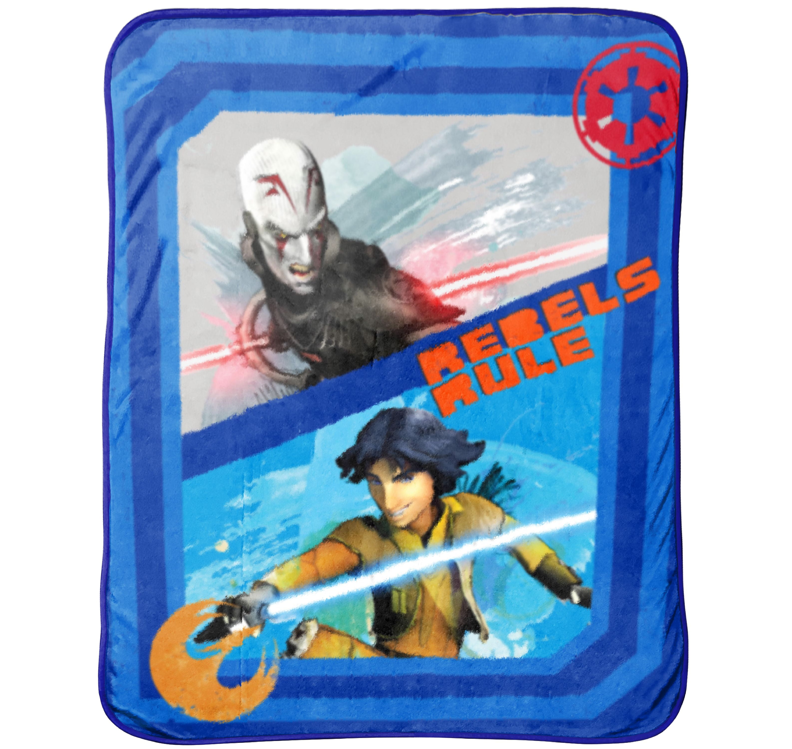 Star Wars New Resistance Micro Raschel Throw Blanket 46 in x 60 in