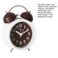 thumbnail image 3 of LCXmlly Desk Clock Alarm Clock with Backlight Gentle Lights Display Nordic Style Living Room Decor, 3 of 6