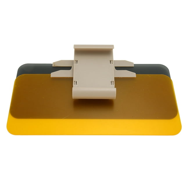 Bloqueador De Visera Solar Antideslumbrante, Extensor De Visera Solar Para Automóvil 32 X 13,5 Cm Resistente Al Calor Transparente Más Ancho Para Vehículo