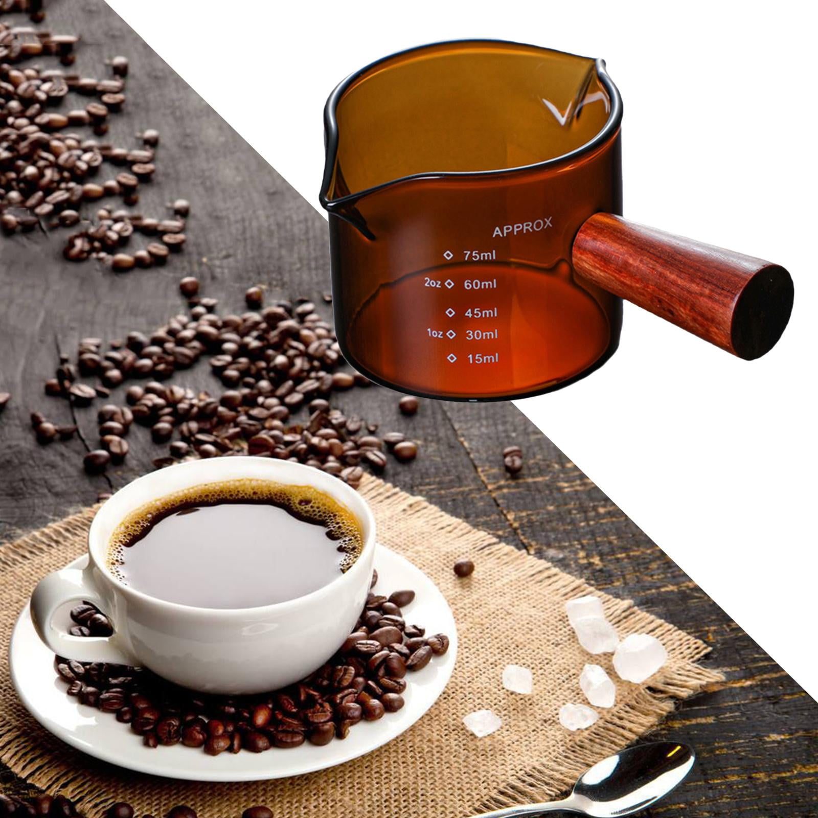 Yosoo Coffee Cup, Glass Mug Borosilicate Glass with Handle for Milk for  Home for Latte(amber)