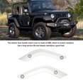 thumbnail image 4 of Insertos 1 Par De Inserciones De Manija De Puerta Interior Cubierta De Manija De Puerta Interior Izquierda Derecha Para Wrangler JK 2011 A 2018 Plata, 4 of 7