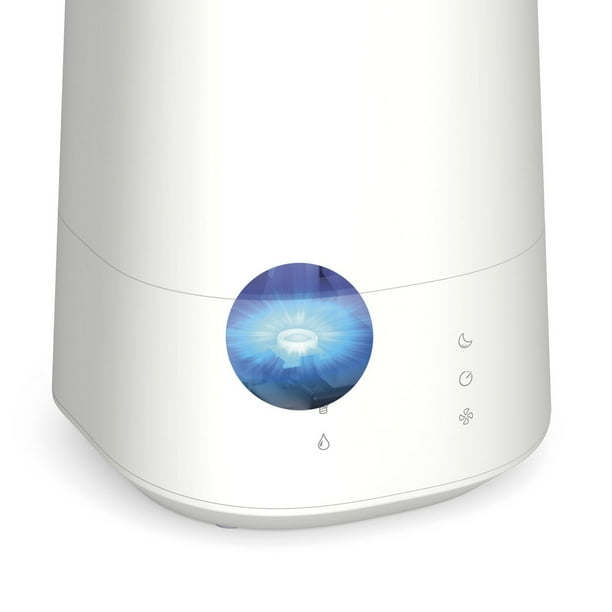 Clorox Ultra Clean Cool Mist Humidifier With UV Light - 4L Tank, Whisper Quiet For Bedrooms